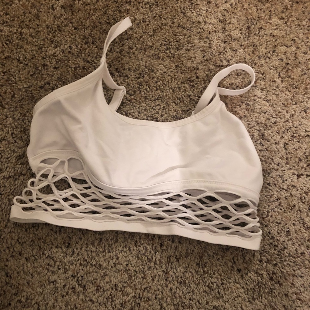 Fishnet bra